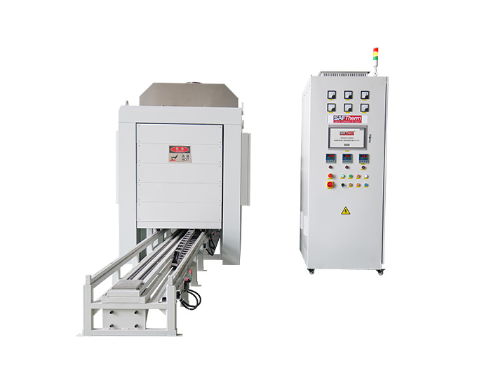 1400℃自動門臺車電爐STT-882-14